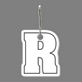 Zippy Clip & Capital Letter "R" Tag